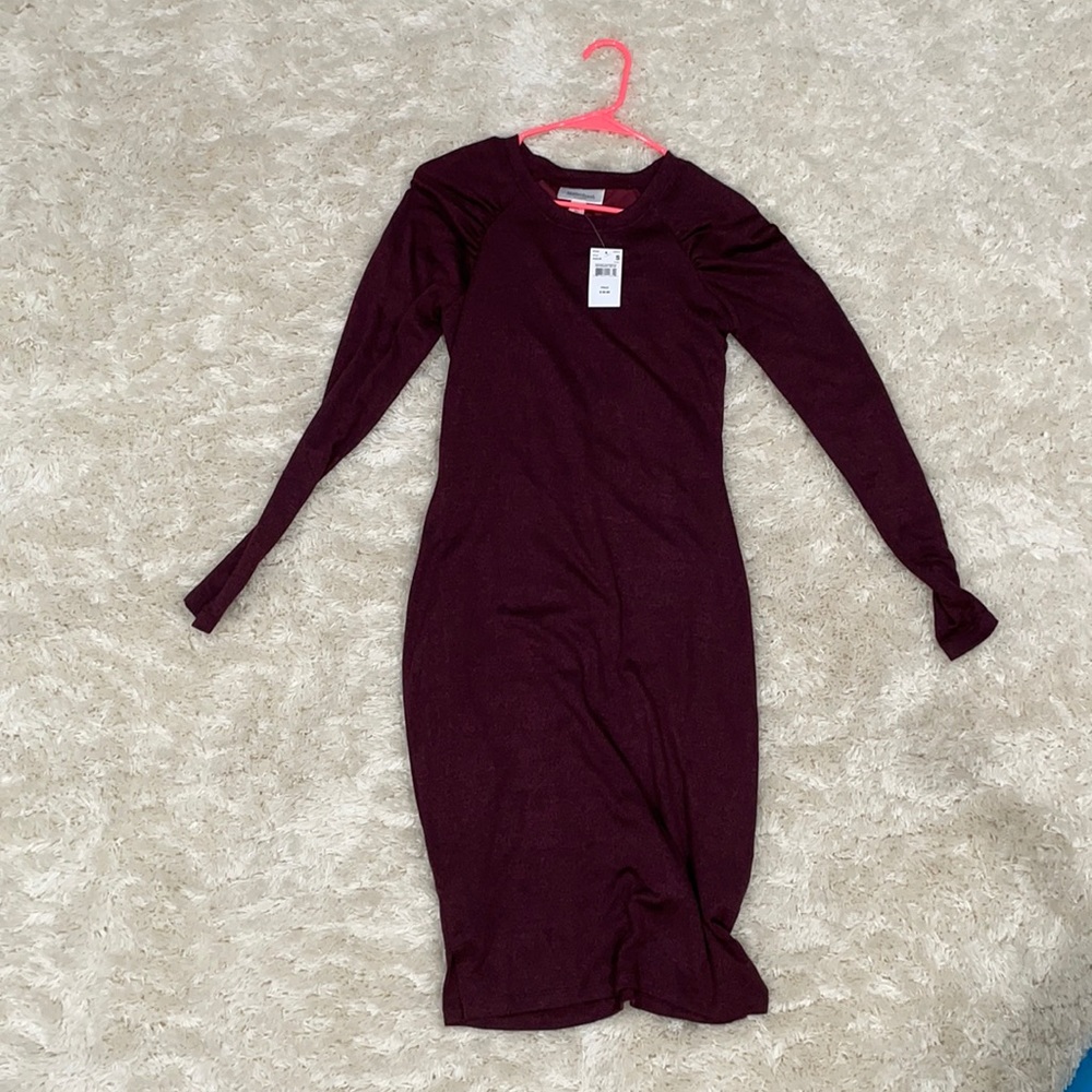 Motherhood Maternity long sleeve dress